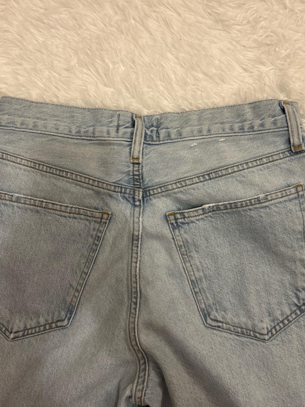 Agolde Low Slung Baggy Jeans in “Fragment” Light Wash - Picture 8 of 10